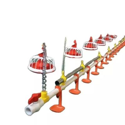 Hệ thống cho gà ăn tự động bằng ống mạ kẽm Chiều dài ống 3m