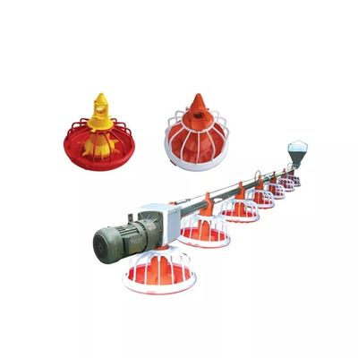 3 Pan/3m Thiết bị trang trại gia cầm Gà thịt Hệ thống cho ăn tự động