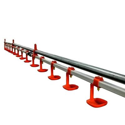 45-65 gà thịt Máy cấp liệu tuyến tính Gia cầm tự động với phễu cấp liệu