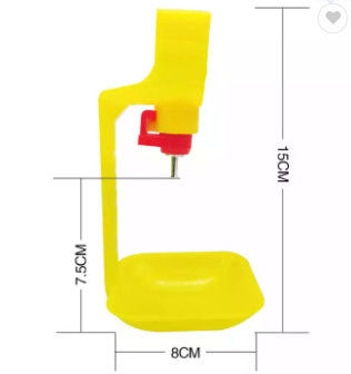 Gia cầm Gà nhỏ giọt Waterer Kích thước ống úm tự động Dia 25mm