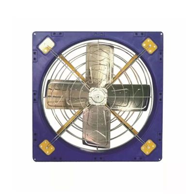 Hệ thống thông gió gia cầm treo tường Động cơ nhôm hiệu quả 0,75KW